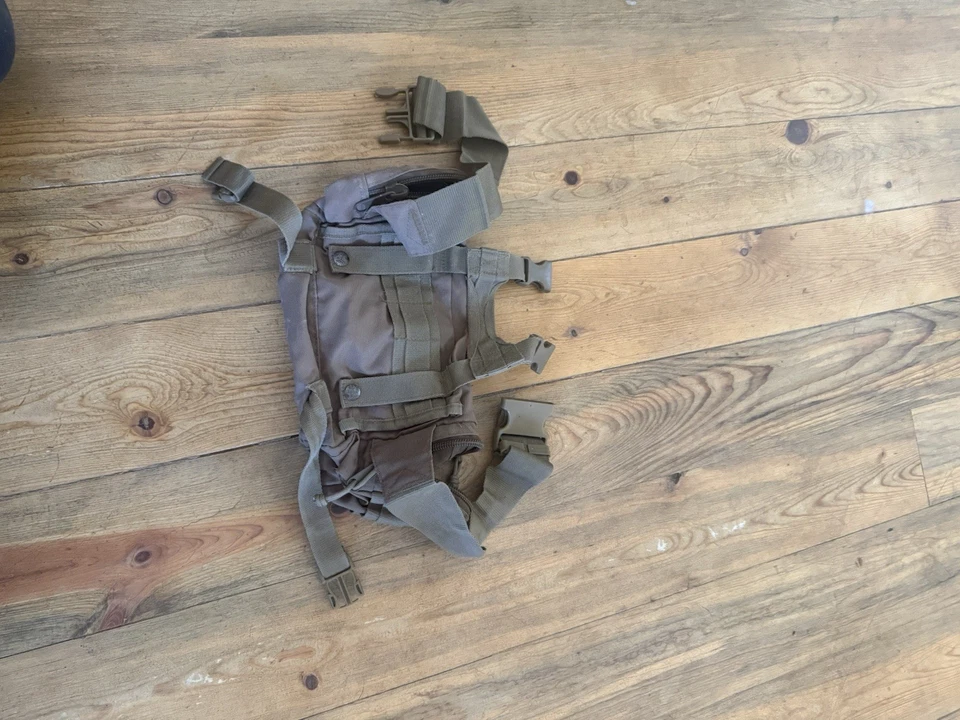 Snugpak Response Pak - Bolsa de cintura táctica utilitaria / Bolsa de pierna caída, marrón coyote Foto 3 de 4