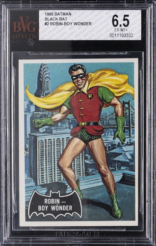 1966 Topps Batman Riddler Back #2 The Boy Wonder