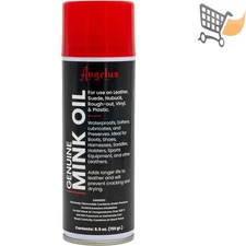 Leather Conditioner Spray Mink Oil Water Resistant Shoe Boot Protector