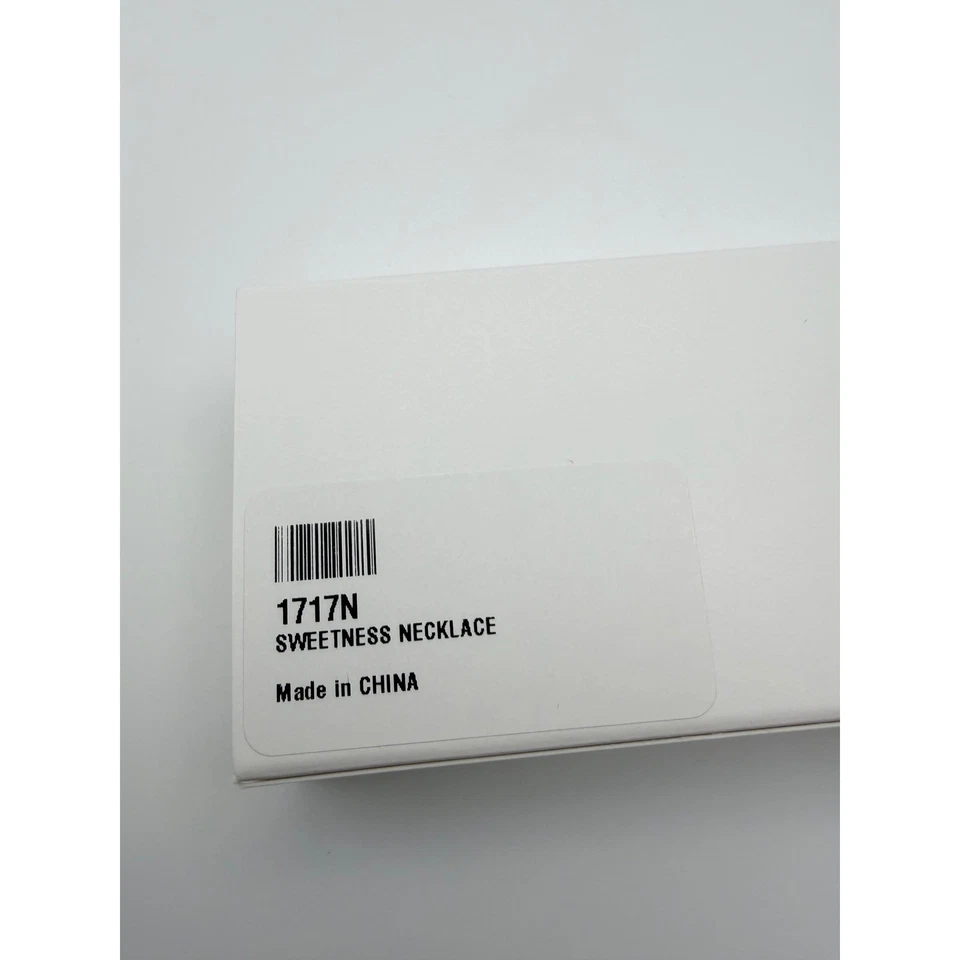 Touchstone Crystal by Swarovski Sweetness Necklace Pink Silver Tone - Image 3 of 3