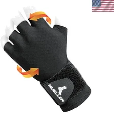 Breathable Compression Glove for Men & Women - Targeted Wrist Support in Black