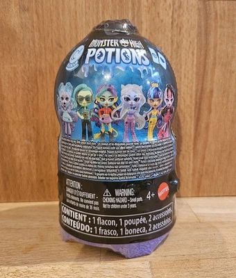 Monster High Potions Crystal Ball Mini Dolls, Mystery Toy Mattel - Free UK P&P - Image 1 of 4