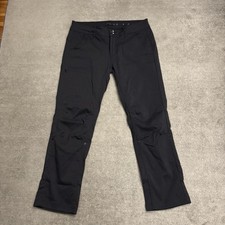 Prana Halle Zip Pocket Pants Black Women  s Outdoor Hiking Walking 10