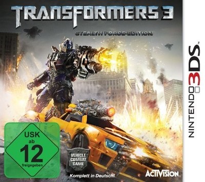 Nintendo 3DS - Transformers 3: Dark of the Moon DE/EN Modul
