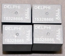 4 PCS NEW DELPHI 15328866 Power Relay 4 Pin GM GMC Buick Chevy