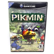 PIKMIN TESTED WORKING (NINTENDO GAMECUBE, 2001) DISC CASE MANUAL INSERTS