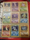 Pokemon Card Binder Lot Vintage WotC HOLO Lot From Base Set And Others
