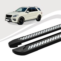Trittbretter Passend FüR Mercedes ML W166 Baujahr 06/2011-02/2015 Viso Schwarz A