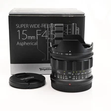 Voigtlander 15mm f4.5 Super Wide-Heliar Aspherical III Lens Nikon Z #502