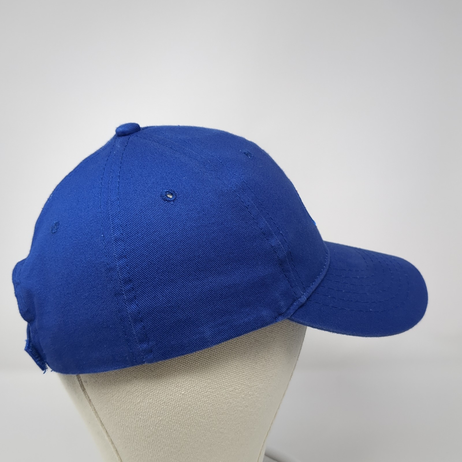 Bud Light Logo Patch Strapback Hat Blue One Size … - image 5