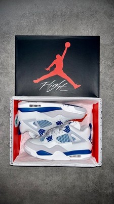 Nike Air Jordan Retro 4 Military Blue - 44eu - Neu/Rechnung - Sneaker Limited 