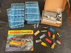 Lesney Matchbox - Vintage Odds & Ends Lot - NG Cars, Case & Build-A-Road Parts
