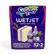 Swiffer WetJet Mopping Refill Pack, Lavender,...