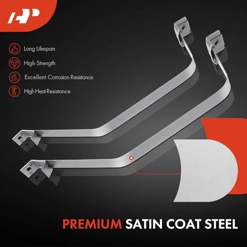 Fuel Tank Straps Compatible with Chevrolet Tracker 1999-2008 Suzuki Grand Foto 4 de 4