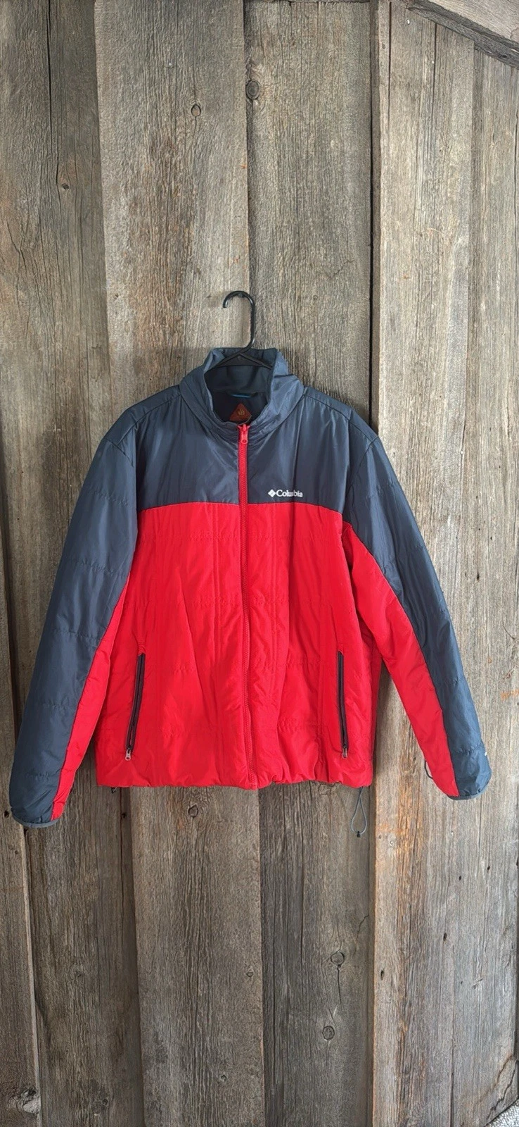 columbia omni heat jacket mens large