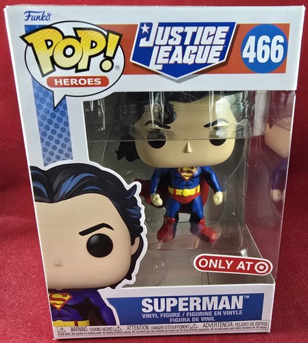 Superman Target exclusive funko # 466 (nib)With Pop Protector - Picture 2 of 7