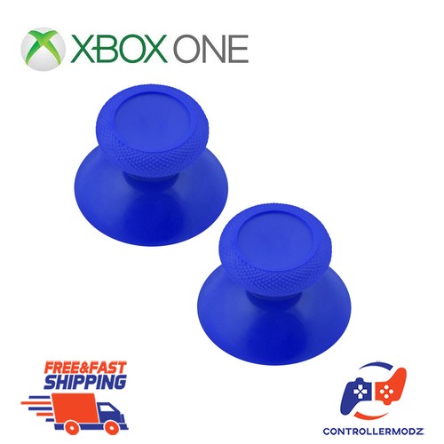 2 x Replacement Thumbsticks Sticks Grips Xbox One + Series S X Controllers Blue - Afbeelding 1 van 1