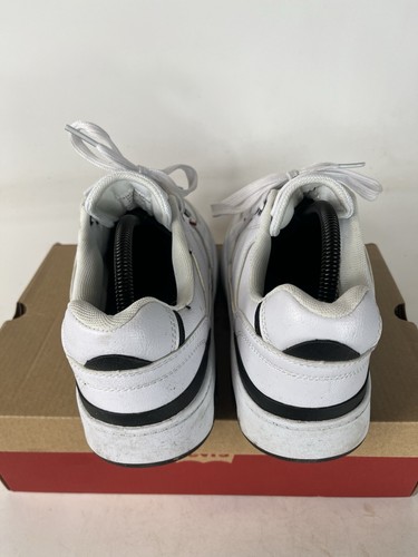 Scarpe sneakers stringate LEVI'S uomo bianche misto mod 521 punta tonda 8,5 - Foto 4 di 8