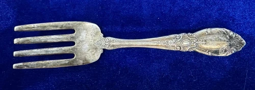 Towle Sterling Baby Fork 4 1/4" King Richard No Mono I 18 Grams | Free Shipping