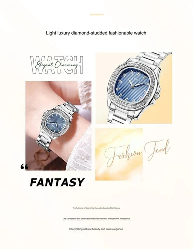 Women's Watch, Vintage Rhinestone Watch, Elegant Gift for women wife&mom - Picture 13 of 22