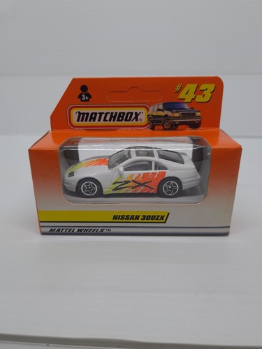 Vintage Matchbox Superfast 1-75 Nissan 300ZX White MB #43 1997 New In Box 1:64
