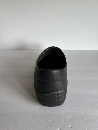 Crocs Duel Comfort Non Slip Work Clogs Black Women's Size 6 - Picture 10 of 12