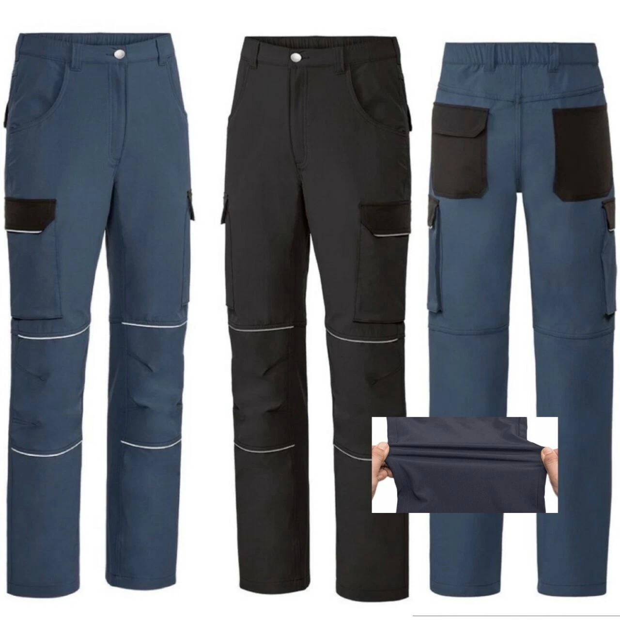 Mens Combat Cargo Work Trousers Stretch Water Repellent Hiking Cargo Track Pants
Opens in a new wind