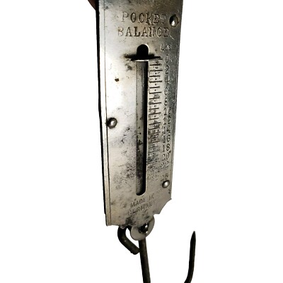 Balance De Poche Vintage 12 Kg – Marque Poisson – Fabrication Allemagne – À Ressort