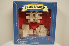 Cardinal Wood Brain Benders 3 Dimensional Mass Confusion 3D Puzzles Item #791