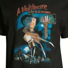 Wes Craven's A NIGHTMARE ON ELM STREET First Night T-Shirt 2XL Freddy Krueger