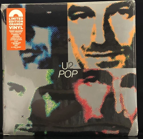 U2 ~Pop~ Vinyl 2LP Limited Edition 180g Orange