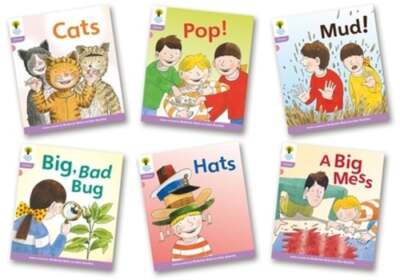 Oxford Reading Tree: Level 1+: Floppy's Phonics Fiction: Pack of 6 by Hunt: New