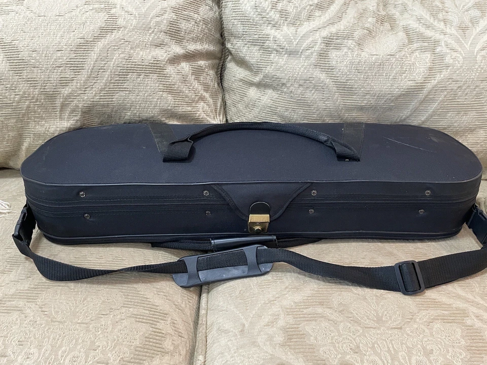 4/4 Albert Weber Young Chang Hand Carved Violin # AWV501 4/4 w/Case/Bow & Key - Image 2 of 4