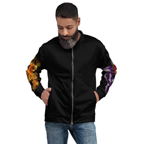 Chaqueta Bombardero Vulcan Kustomz Unisex Diseño Personalizado (Impresa en Mangas y Espalda) - Imagen 3 de 32
