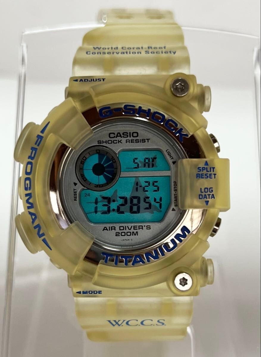 【CASIO】W.C.C.S FROGMAN （DW-8201WC-2T） Casio G-Shock Frogman W.C.C.S. DW-8201WC-2T Men's Dive Watch