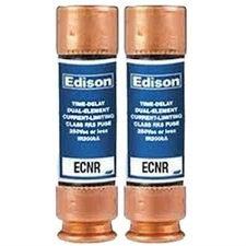 (2-Pack) ECNR15 - 15 Amp 250V Time Delay Fuse Replaces Bussman Gould Littelfuse