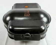 George Foreman Nonstick Classic Contact Grill Black GR10 USED