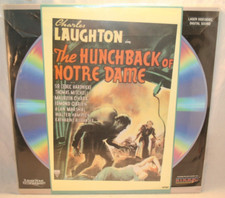 Laserdisc j  The Hunchback of Notre Dame  Charles Laughton Maureen O'Hara