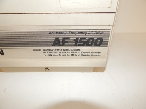 EATON DYNAMATIC AF-150102-0240 AF1500 ADJUSTABLE FREQUENCY AC DRIVE (ETZ1) - Picture 3 of 7