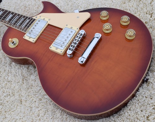 Lp Shaped Electric Guitar Custom Design 12 Colors (Free Ship Canada) - Picture 4 of 26