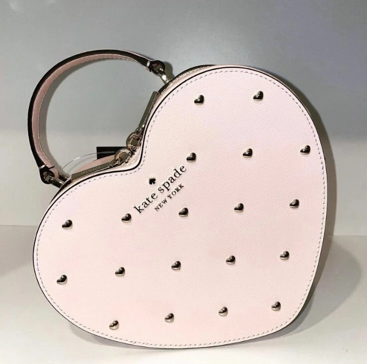 Love Shack Embellished Heart Crossbody Purse