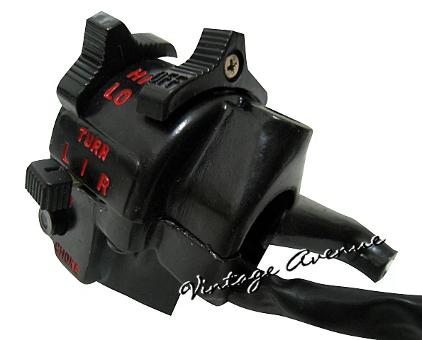 SUZUKI GP100 GP125 GT125 GT185 MANGO INTERRUPTOR CONJUNTO LH Foto 2 de 4