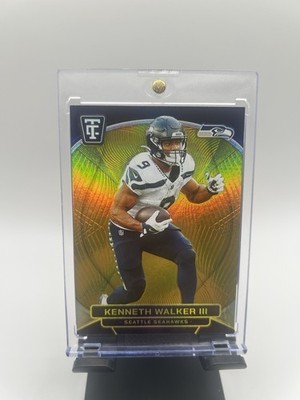 2024 Panini Totally Certified - Kenneth Walker III #85 Mirror Platinum Gold 3/10
