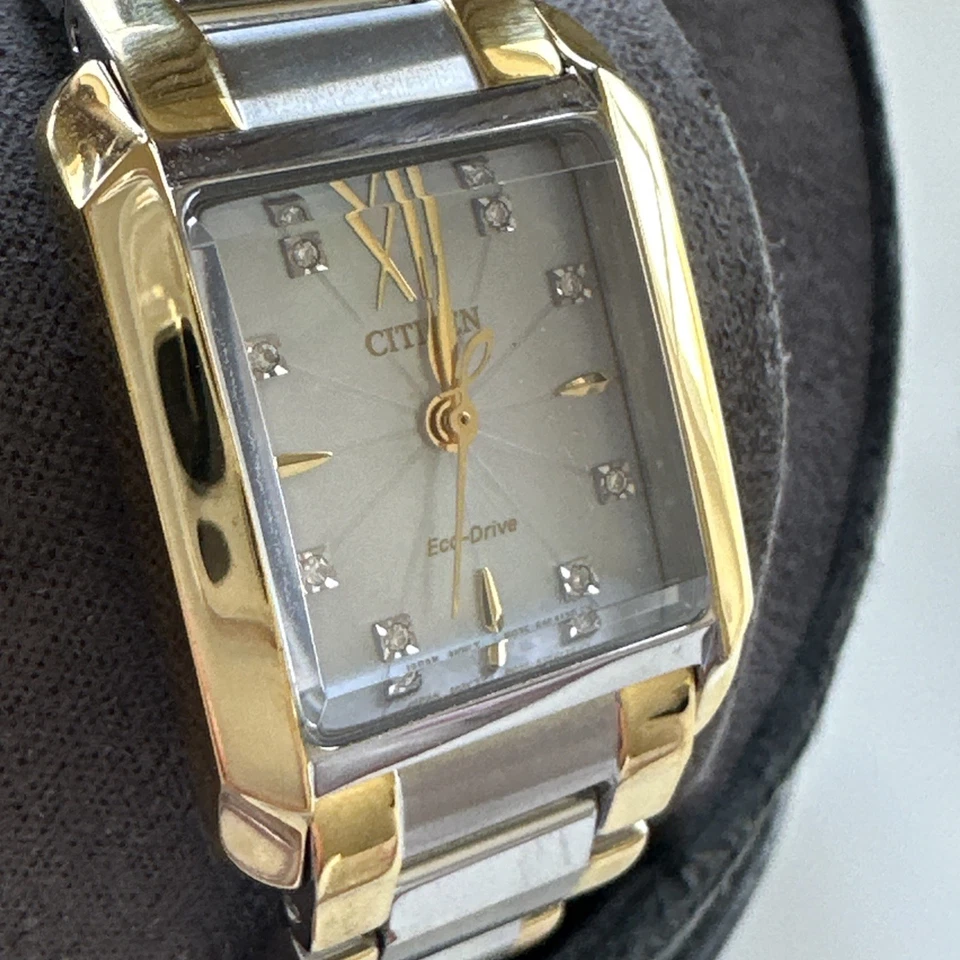 Citizen L Bianca Eco-Drive MOP Dial Two Tone  Watch EW5554-58D *DOES NOT WORK* - Image 2 of 4