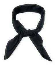 Pack of 3 Solid Ribbon Scarves, Head Neck Pocket Square Scarf