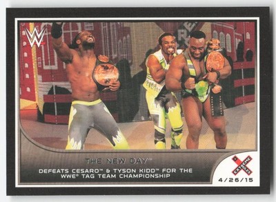 2016 Topps WWE Road to Wrestlemania The New Day #22