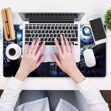 15.7x35.4 inch Doctor Who Police Box Gaming Mouse Pad & Keyboard Mat-Large Desk