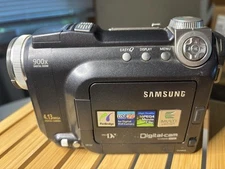 Samsung SCD6040 Mini DV Digital Cam 900X Digital Zoom NEW Battery TESTED