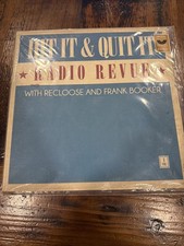 Serato Control Vinyl CV Record 12  Hit It  Quit It Radio Revue Vol. 1