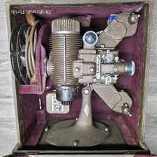 Antique Bell Howell FILMO-MASTER 8mm Motion Picture Projector w/Case And More